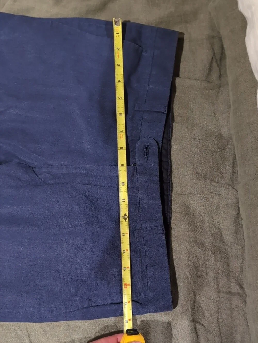 Men's Navy Dress Pants — Modern Slim Fit